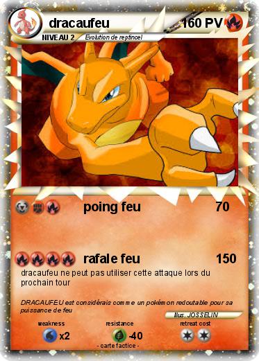 Pokemon dracaufeu