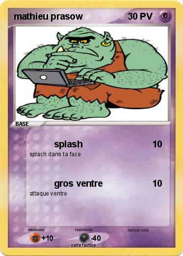 Pokemon mathieu prasow