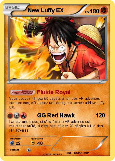 Pokemon New Luffy EX