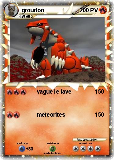 Pokemon groudon