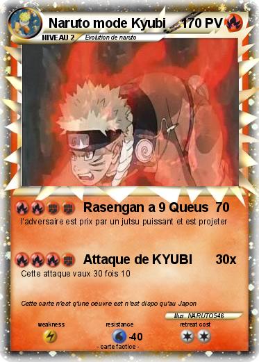 Pokemon Naruto mode Kyubi