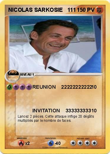 Pokemon NICOLAS SARKOSIE   111