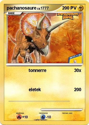 Pokemon pachanosaure