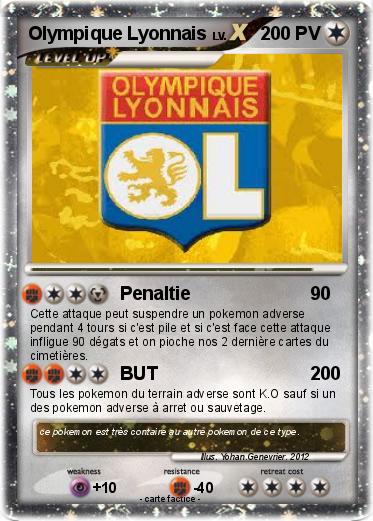Pokemon Olympique Lyonnais