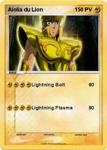 Pokemon Aiolia du Lion