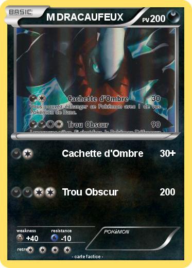 Pokemon M DRACAUFEUX