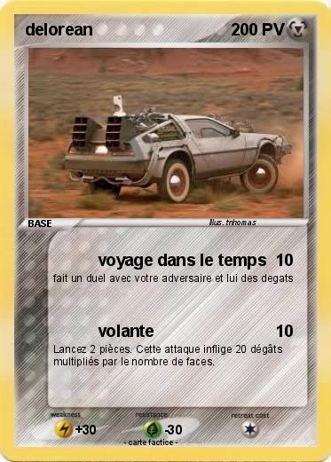 Pokemon delorean