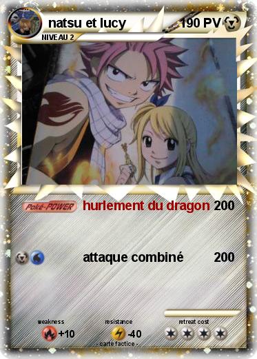 Pokemon natsu et lucy