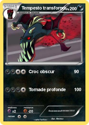 Pokemon Tempesto transformé