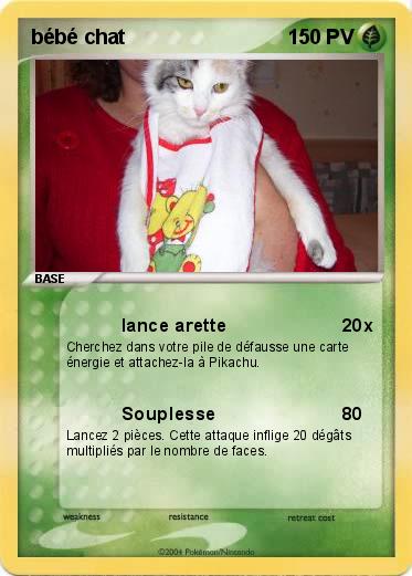 Pokemon bébé chat