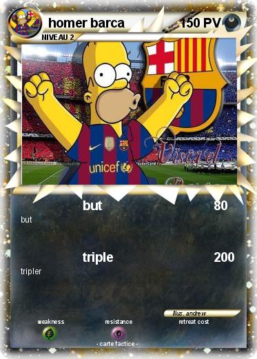 Pokemon homer barca