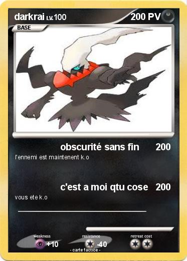 Pokemon darkrai