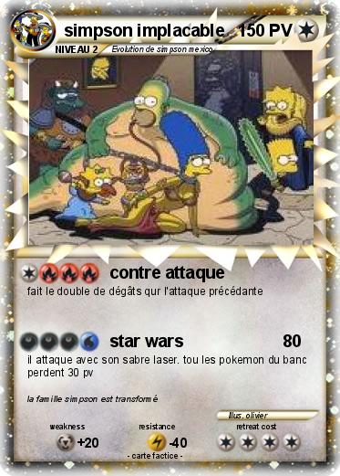 Pokemon simpson implacable