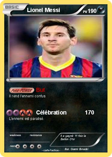 Pokemon Lionel Messi