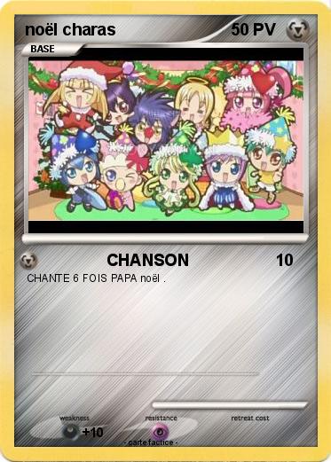 Pokemon noël charas