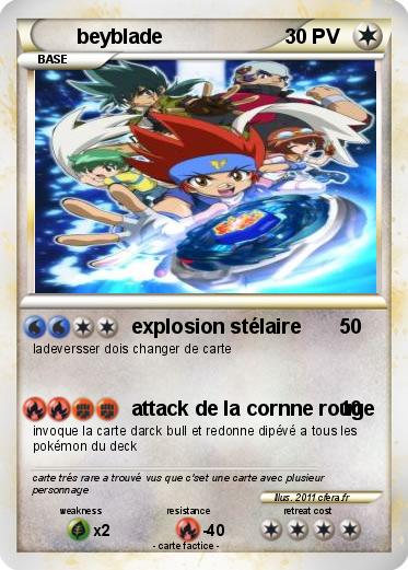 Pokemon beyblade
