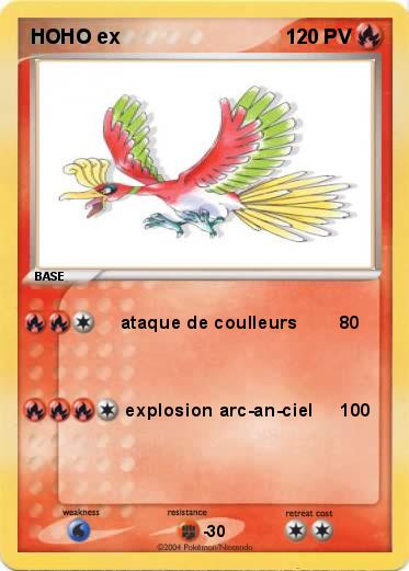 Pokemon HOHO ex