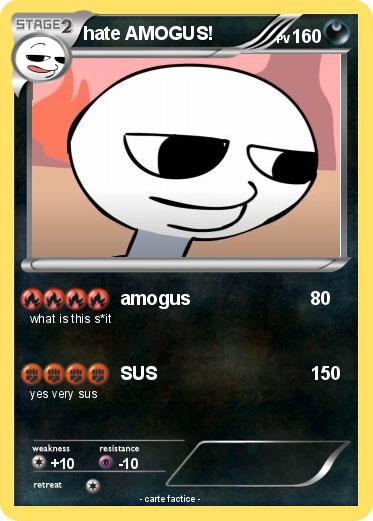 Pokemon hate AMOGUS!