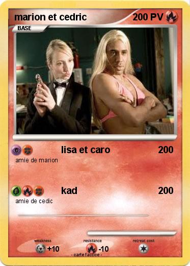 Pokemon marion et cedric