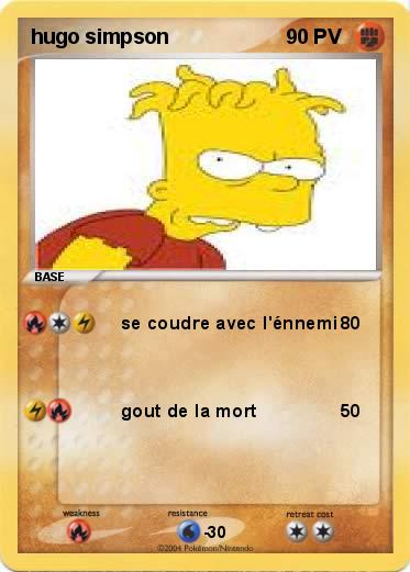Pokemon hugo simpson