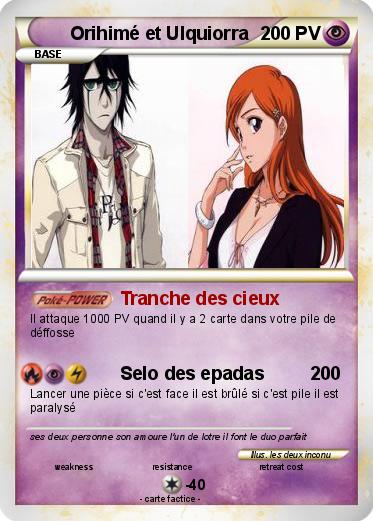 Pokemon Orihimé et Ulquiorra