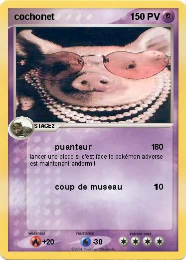 Pokemon cochonet                        