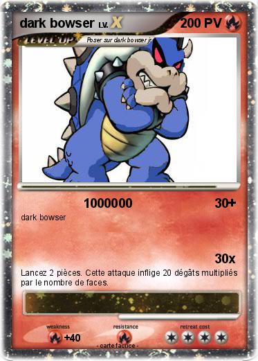 Pokemon dark bowser