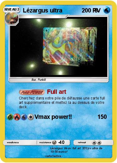 Pokemon Lézargus ultra                    8