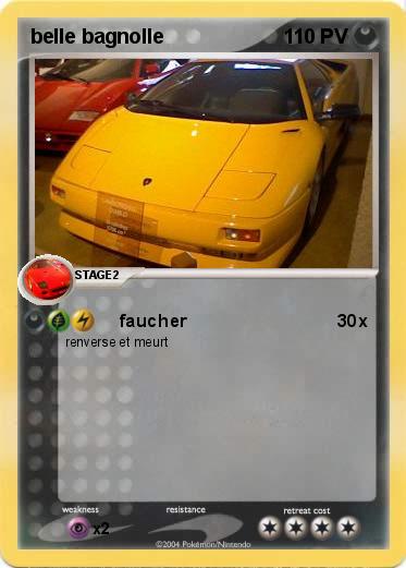 Pokemon belle bagnolle