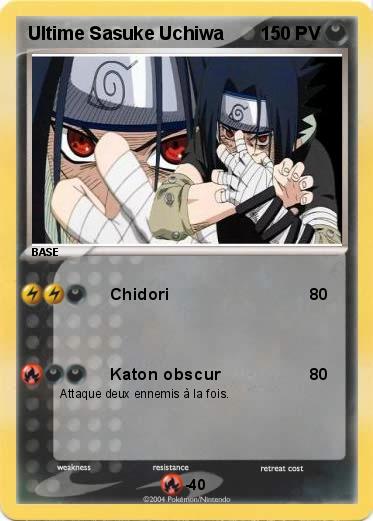 Pokemon Ultime Sasuke Uchiwa