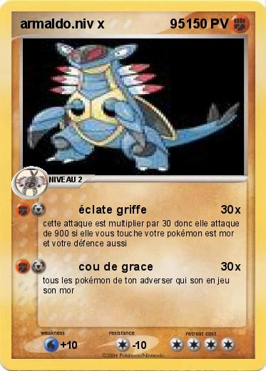 Pokemon armaldo.niv x                  95