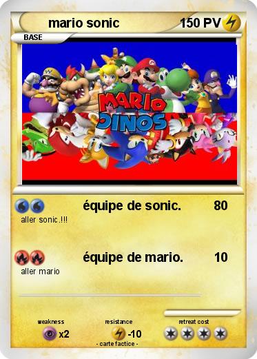 Pokemon mario sonic