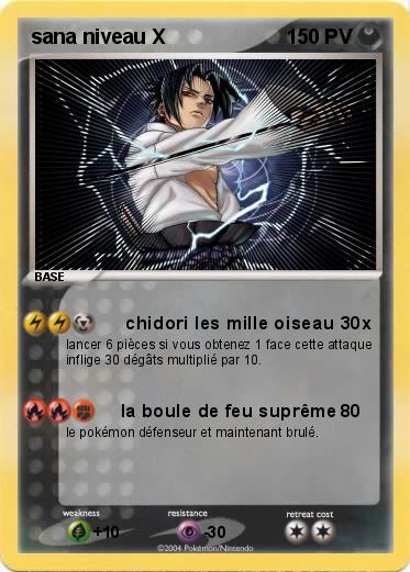 Pokemon sana niveau X