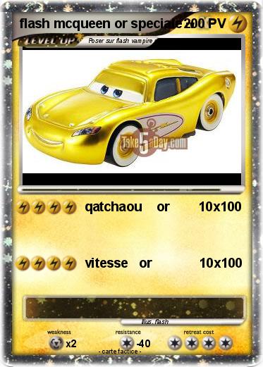 Pokemon flash mcqueen or speciale