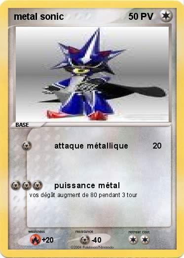 Pokemon metal sonic