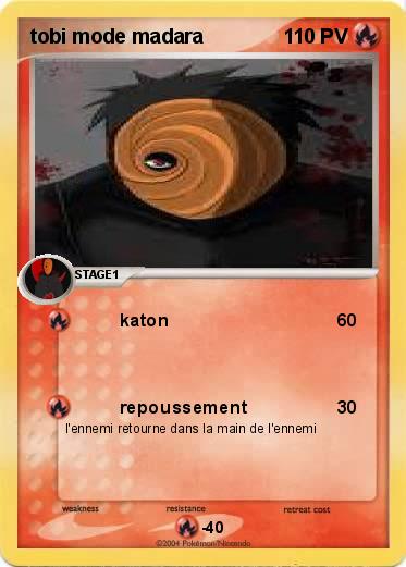 Pokemon tobi mode madara