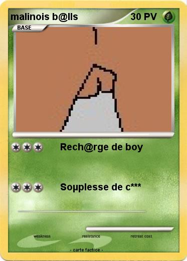 Pokemon malinois b@lls