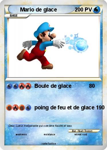 Pokemon Mario de glace