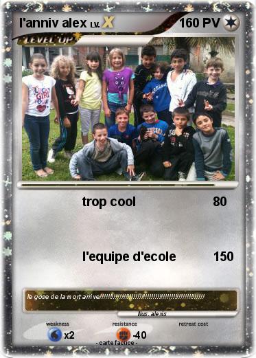 Pokemon l'anniv alex