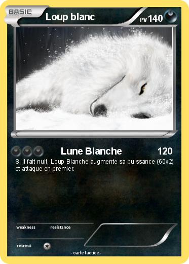 Pokemon Loup blanc