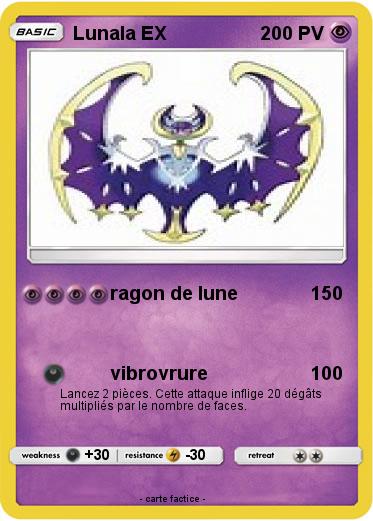 Pokemon Lunala EX