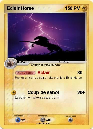 Pokemon Eclair Horse