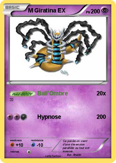Pokemon M Giratina EX