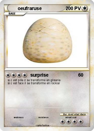 Pokemon oeufraruse