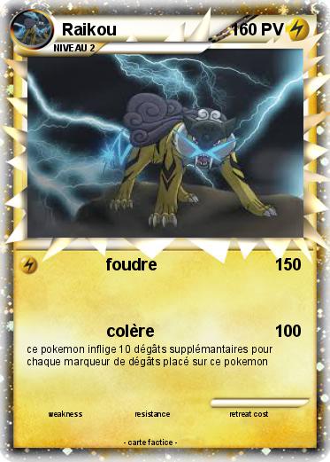 Pokemon Raikou