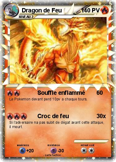 Pokemon Dragon de Feu