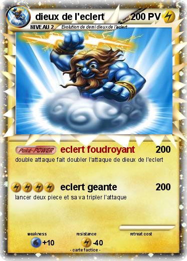 Pokemon dieux de l'eclert