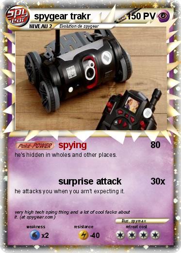 Pokemon spygear trakr
