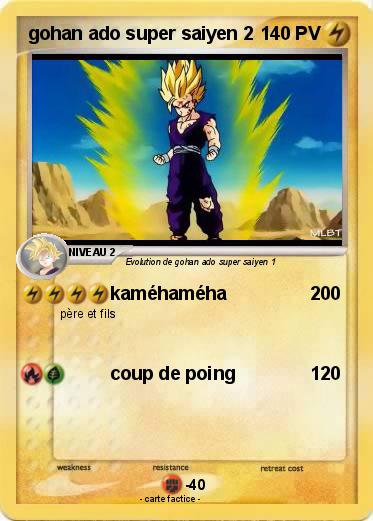 Pokemon gohan ado super saiyen 2