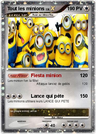 Pokemon Tout les minions